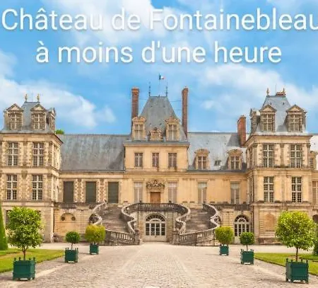 בית נופש L'inattendu, Jolie Maison Briarde Avec Jacuzzi